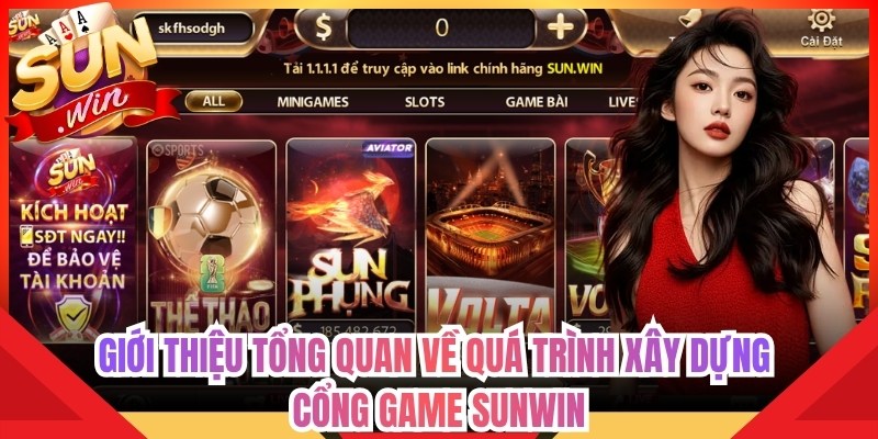 Giới thiệu tổng quan về quá trình xây dựng cổng game Sunwin